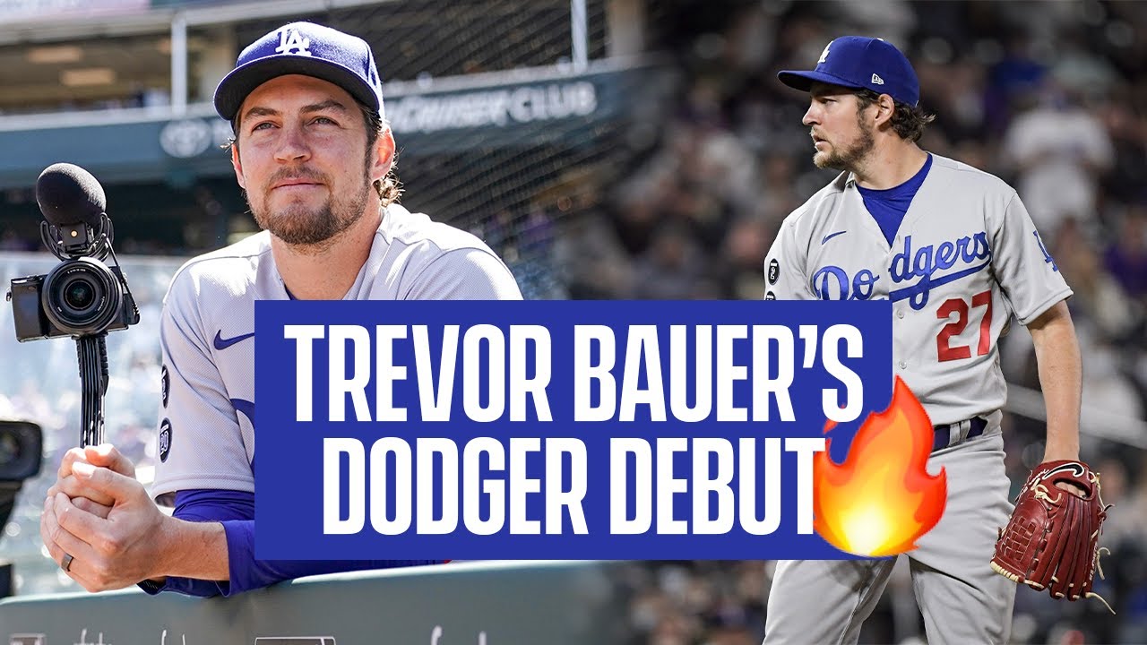 TREVOR BAUER'S DODGER DEBUT!