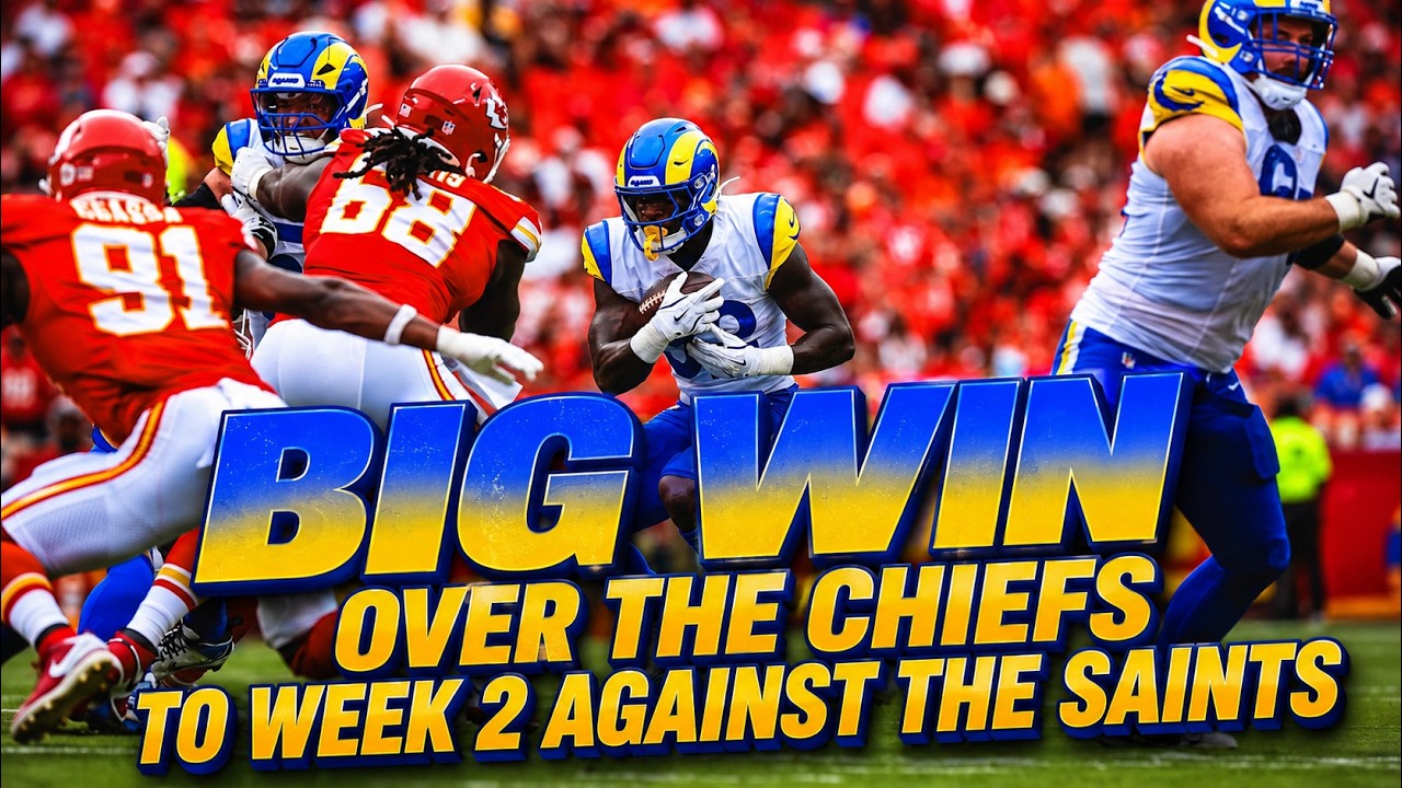 From a Big Win Over the Chiefs to Week 2 Against the Saints