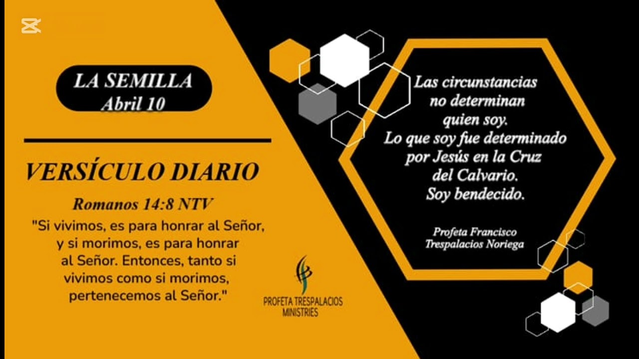 LA SEMILLA. 1574- Dios Nos Ama - 10-04-2025 Apostol Enrique Torra