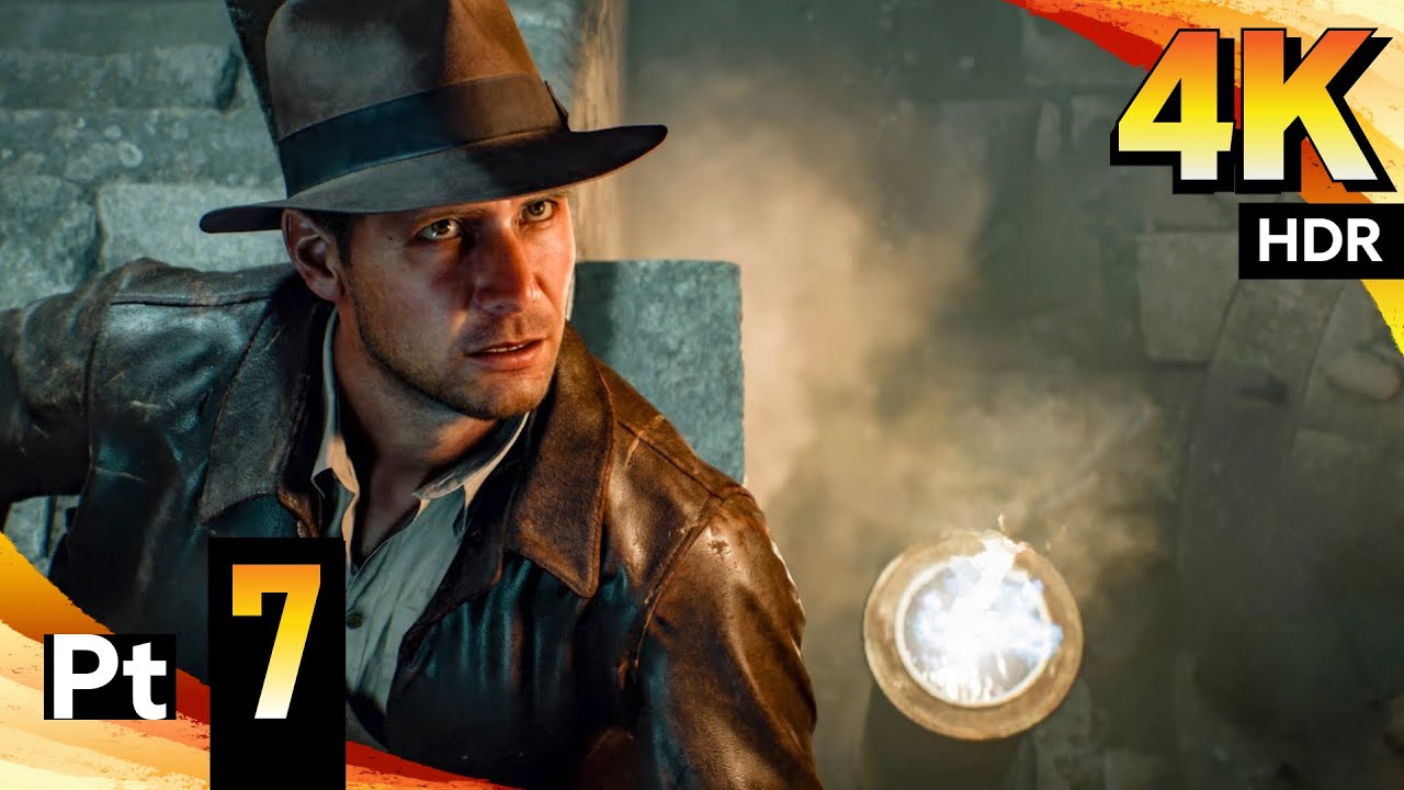 Indiana Jones and the Great Circle [4K/60fps HDR] (Very Hard, 100%) Part 7 - Vatican