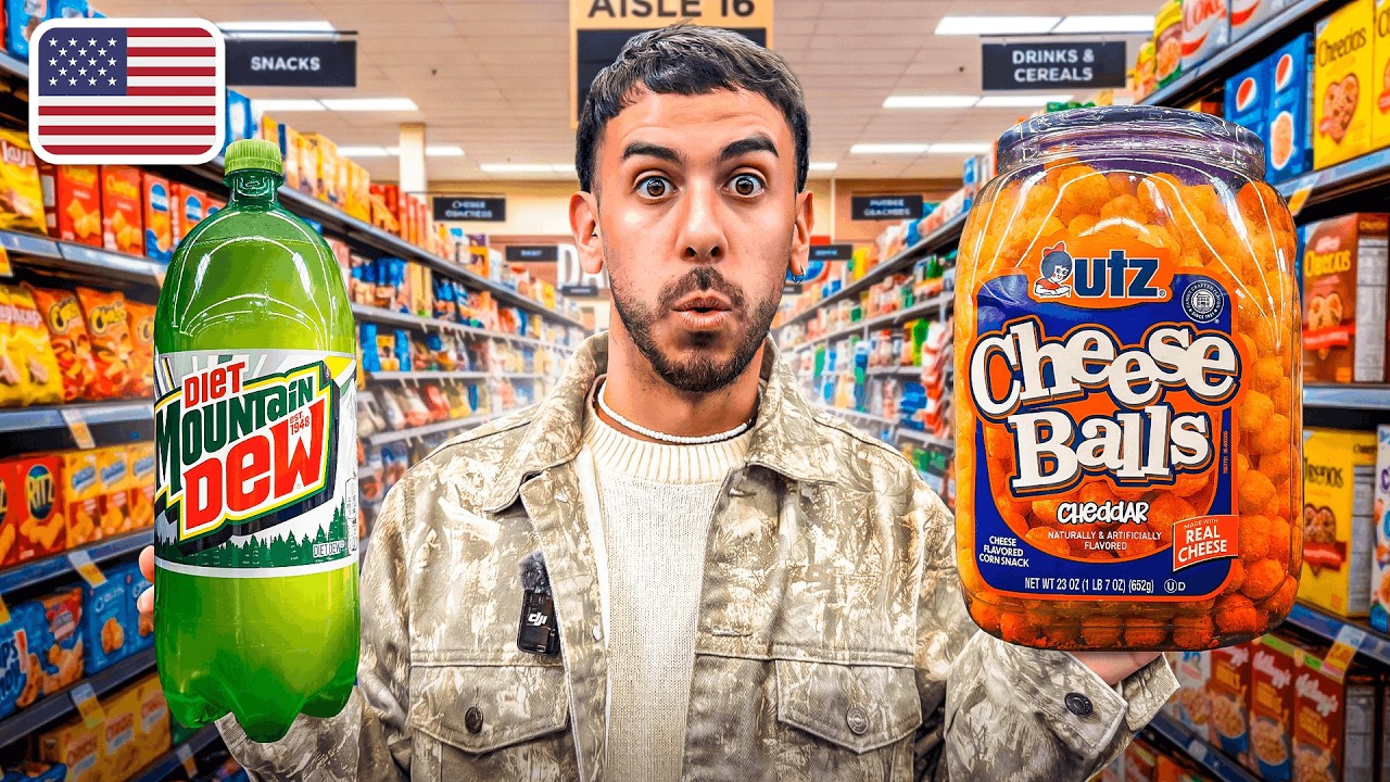 Así es un Supermercado en Estados Unidos ¿Cuanto Gastan al Mes? 🛒