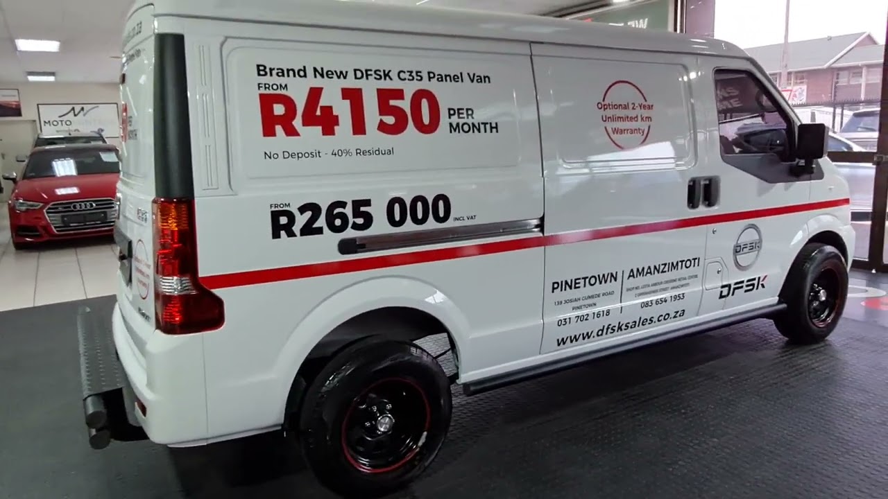 2025 DFSK C35 1.5i Panel Van with Extras fitted.