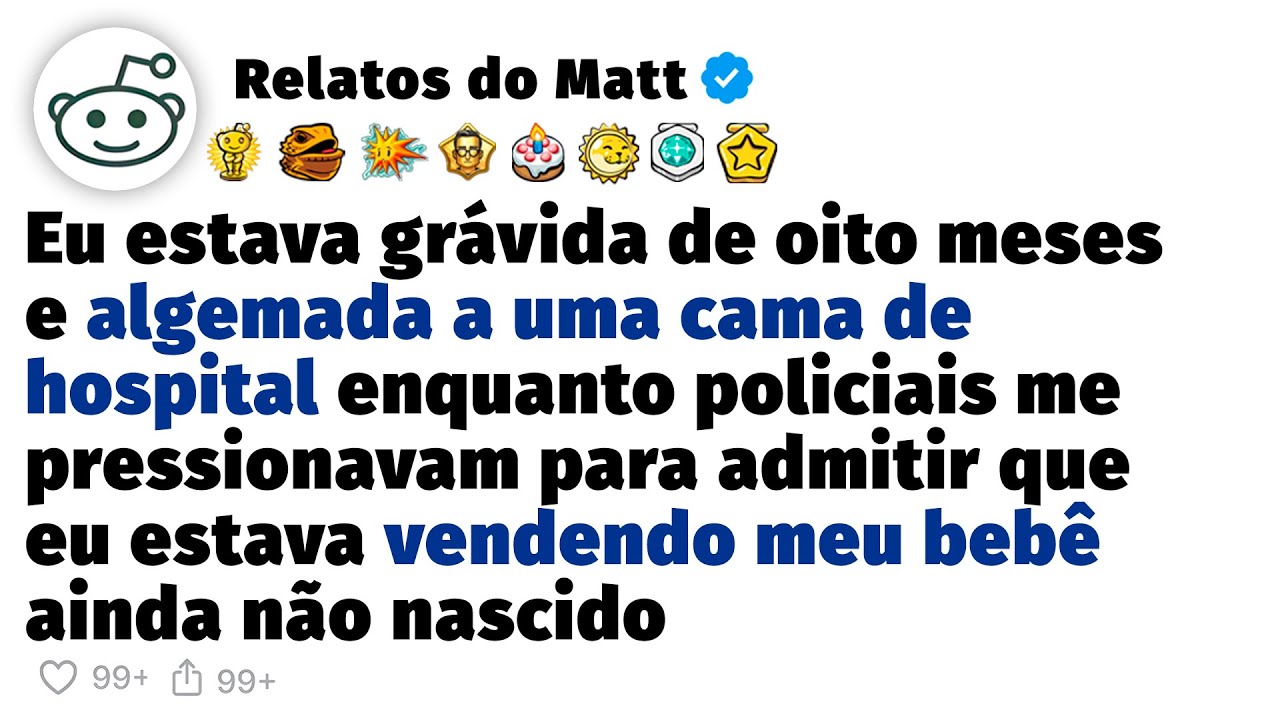 Eu estava grávida e algemada a uma cama de hospital