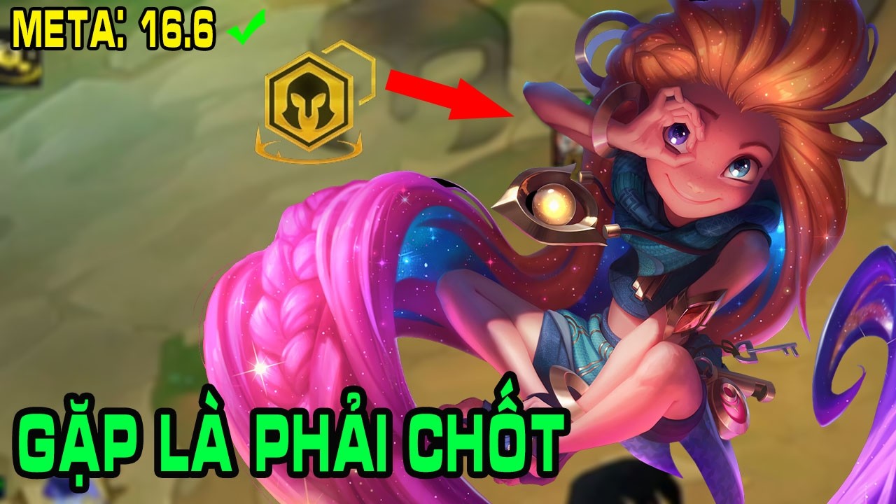 Cặp Đôi Hoàn Cảnh là phải chơi Zoe X Leona mới mạnh - TFT Set 16