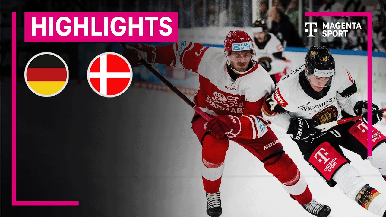 Deutschland - Dänemark | Highlights Deutschland Cup 2024 | MAGENTA SPORT