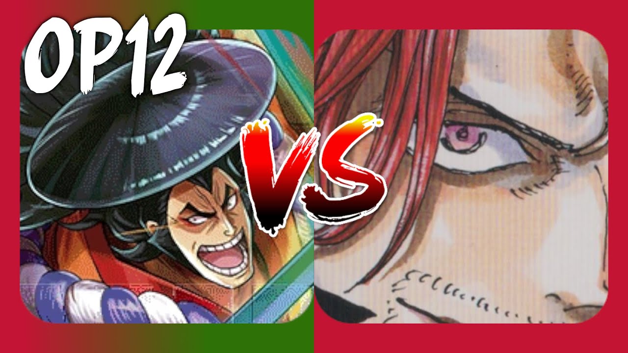 [OP12] Red Green Oden vs Red Shanks | One Piece Card Game