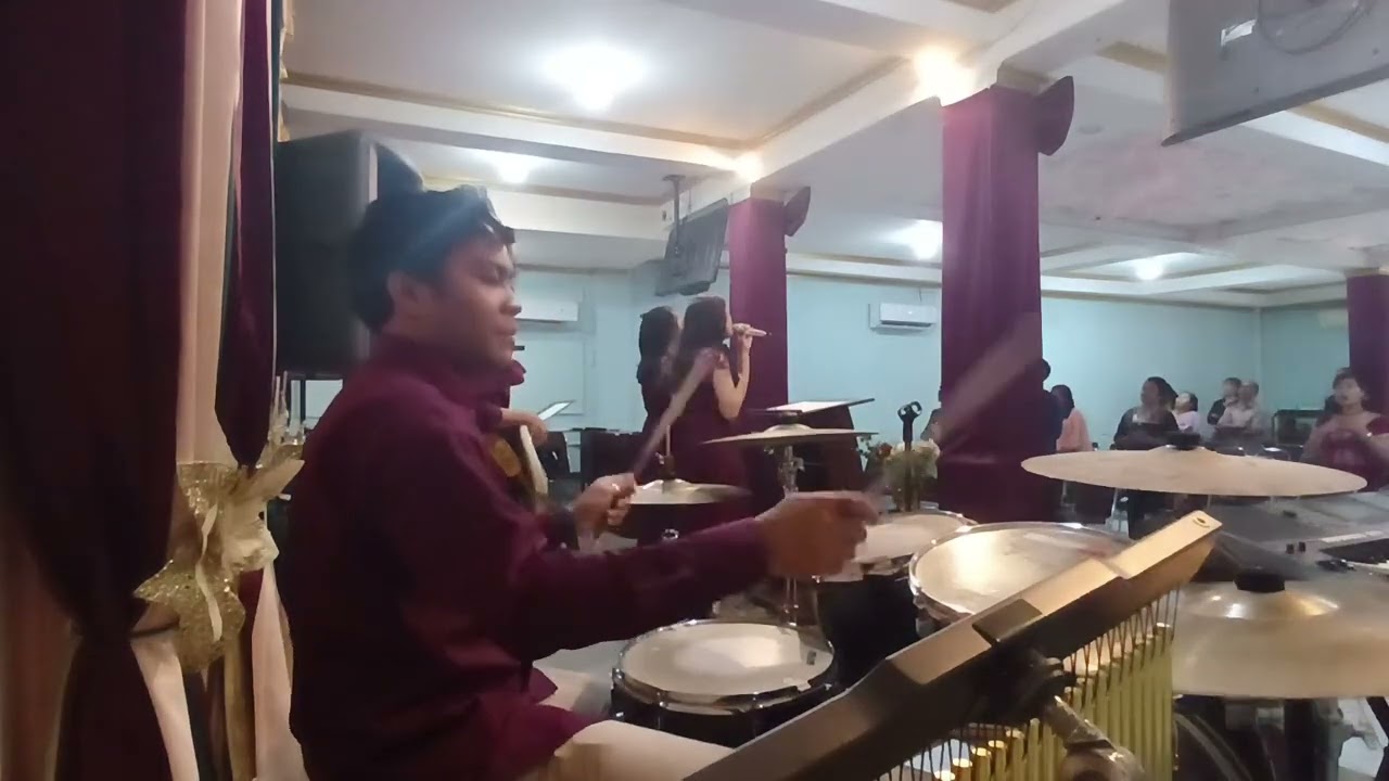 Seperti Rusa Yang Haus Rindu Aliran SungaiMu (Drum Cam) Ibadah Raya Minggu