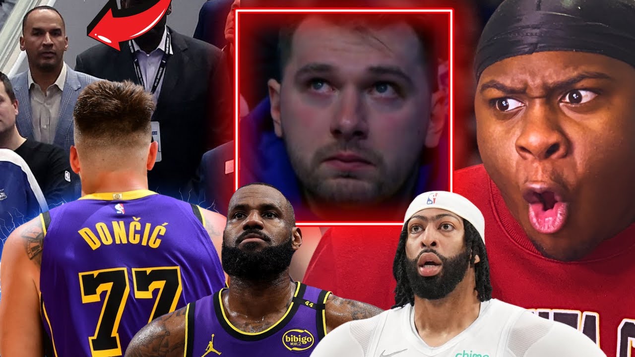 LUKA REVENGE GAME! 🔥👿🔥LAKERS VS MAVS *REACTION* HE WAS IN TEARS Watching His Tribute Video!