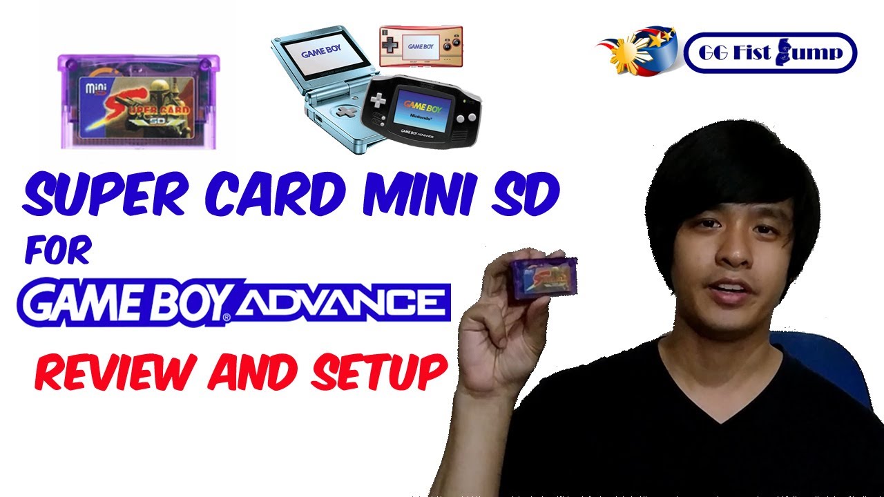 Supercard Mini SD | Game Boy Advance | Обзор и настройка | Nintendo GBA