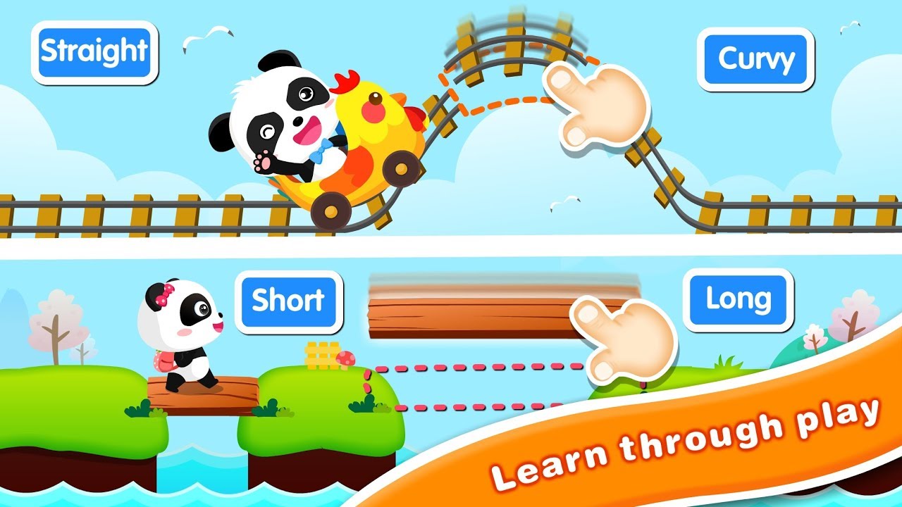 Baby Panda with Magic Words |  Antonyms & Contrast |  Gameplay Video |  BabyBus Game