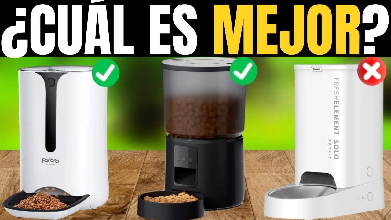 Los Mejores Dispensadores de Comida para Mascotas Calidad-Precio del 2026 [NO COMPRES SIN VER ESTO]