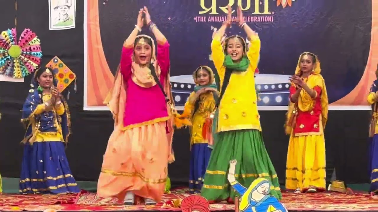 ਗਿੱਧਾ Junior Group | Punjabi Folk Dance by little girls 😍