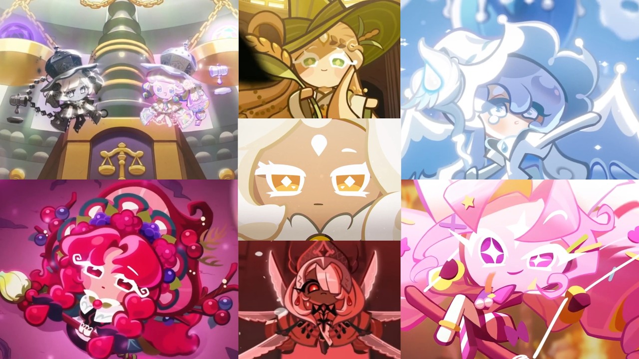 Cookie Run Witch’s Castle The Witches’ Human Forms All Animations ZIP
