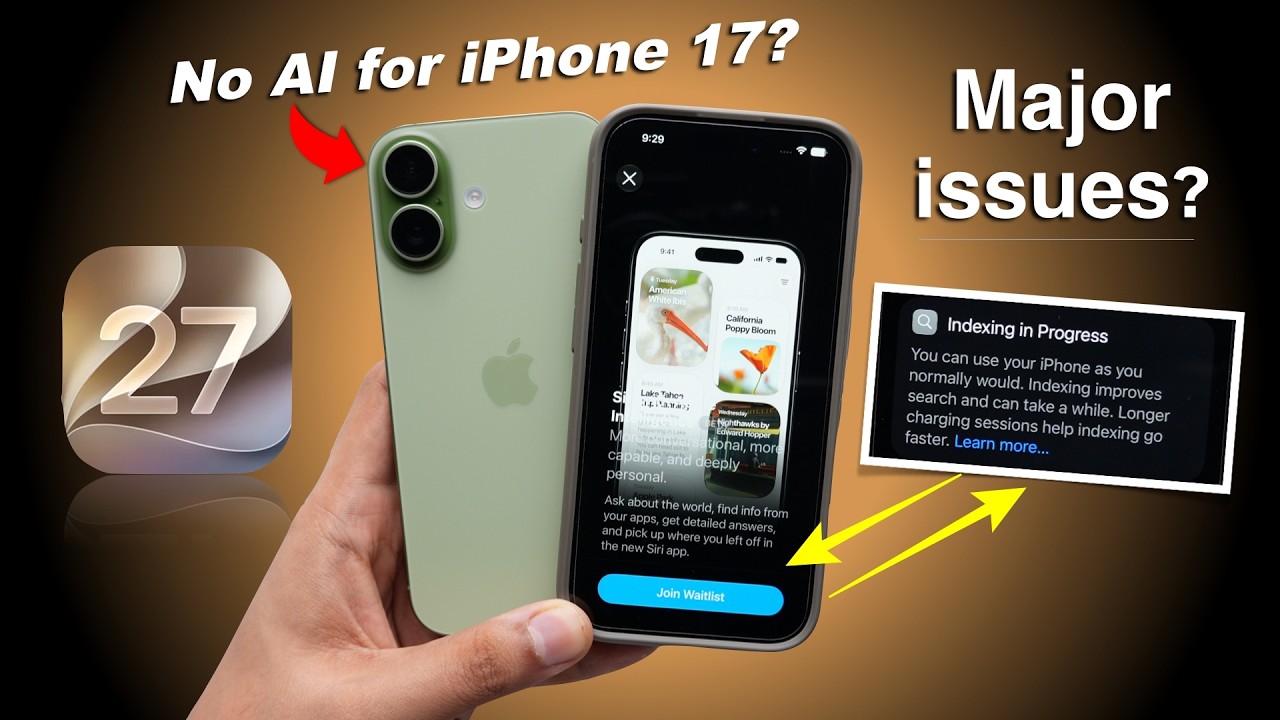 iOS 27- No AI for iPhone 17? 😨 Watch This Before Installing iOS 27