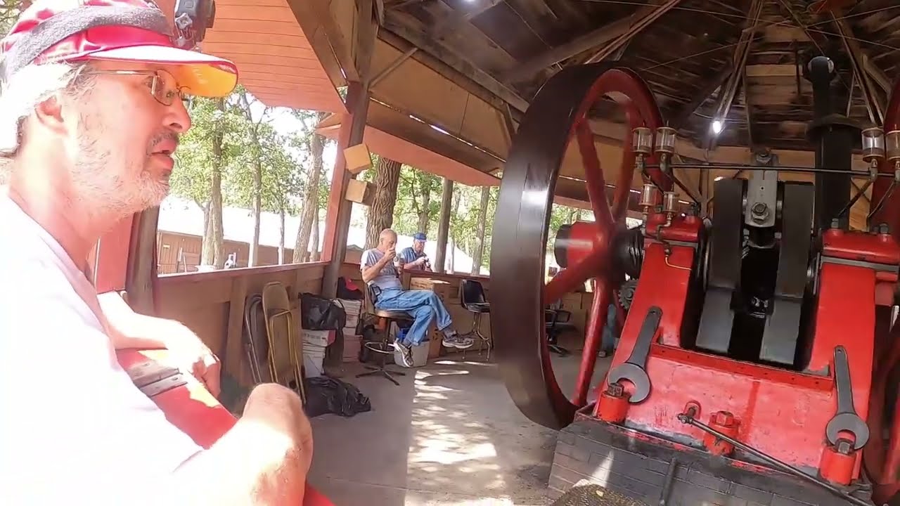 THE LARGEST SINGLE CYLINDER ENGINE  THE ONLY ONE RUNNING IN THE WORLD