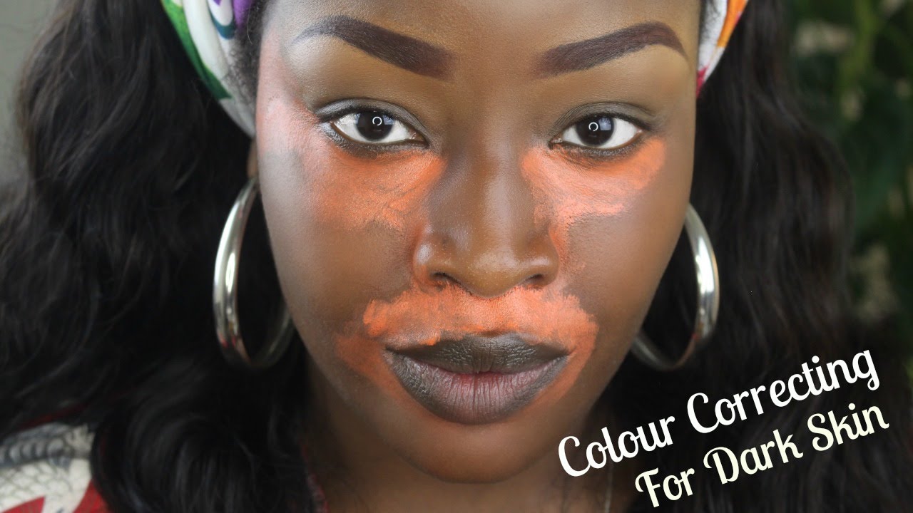 How to: l Colour Correct l Covering Dark marks on Dark Skin