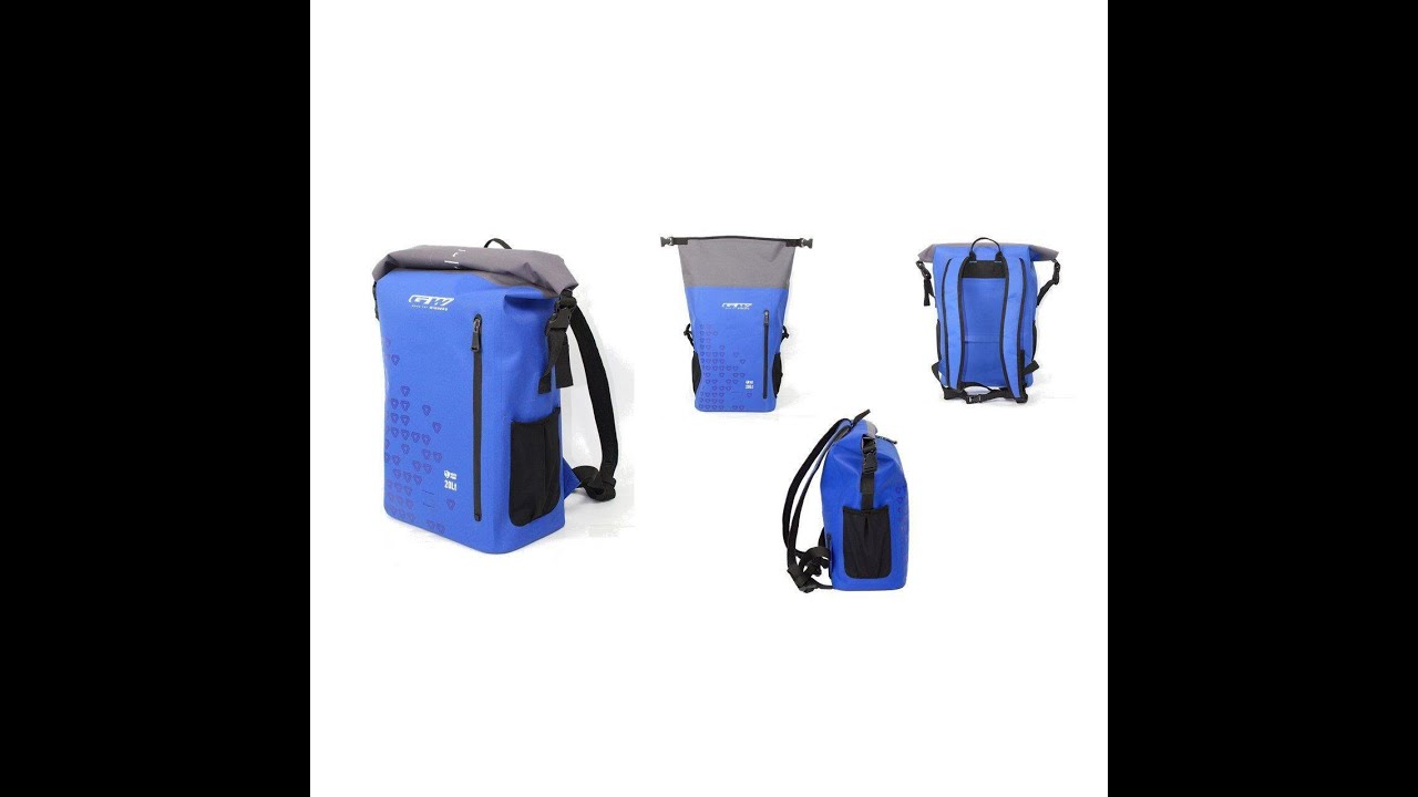 Maleta mochila impermeable bicicleta o moto