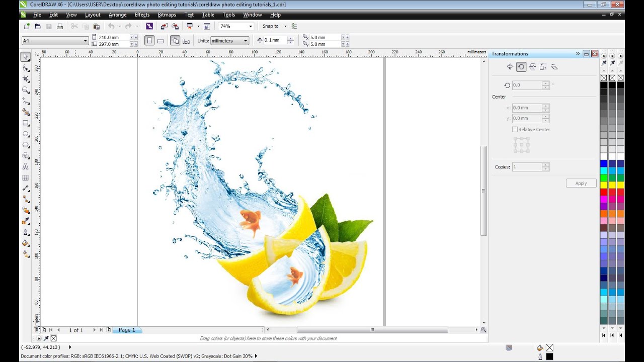 Photo Manipulation With Coreldraw