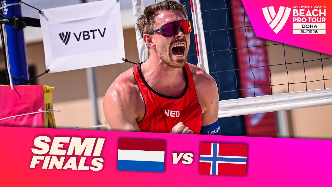 Boermans/de Groot vs. Mol, A./Sørum, C. - Semi Final Highlights Doha 2024 #BeachProTour