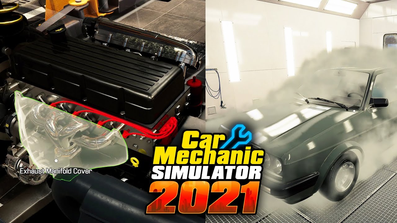 ENGINE UPGRADE & PAINT SHOP - Car Mechanic Simulator 2021 Gameplay Walkthrough Part 10