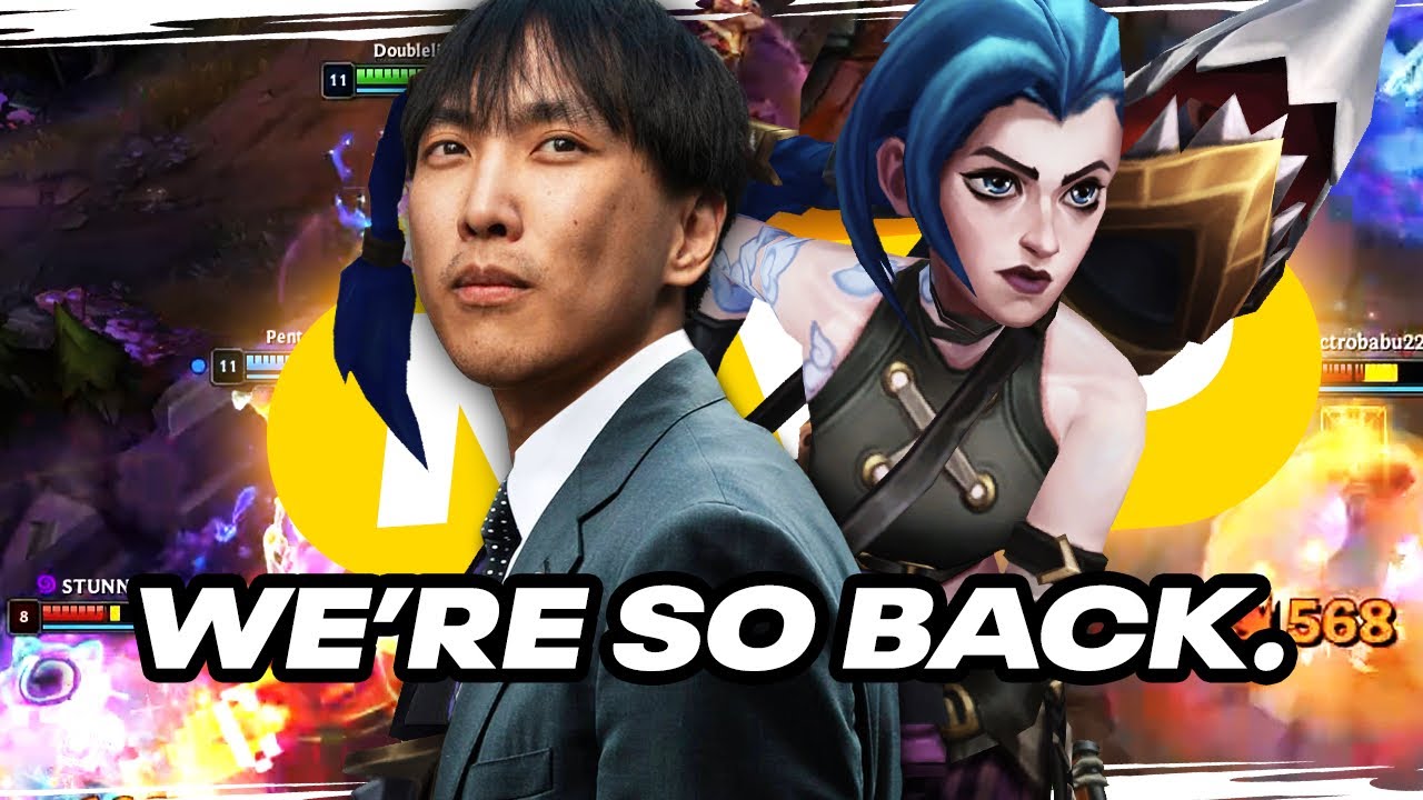 stomping with Jinx in the new season!? we are so back.