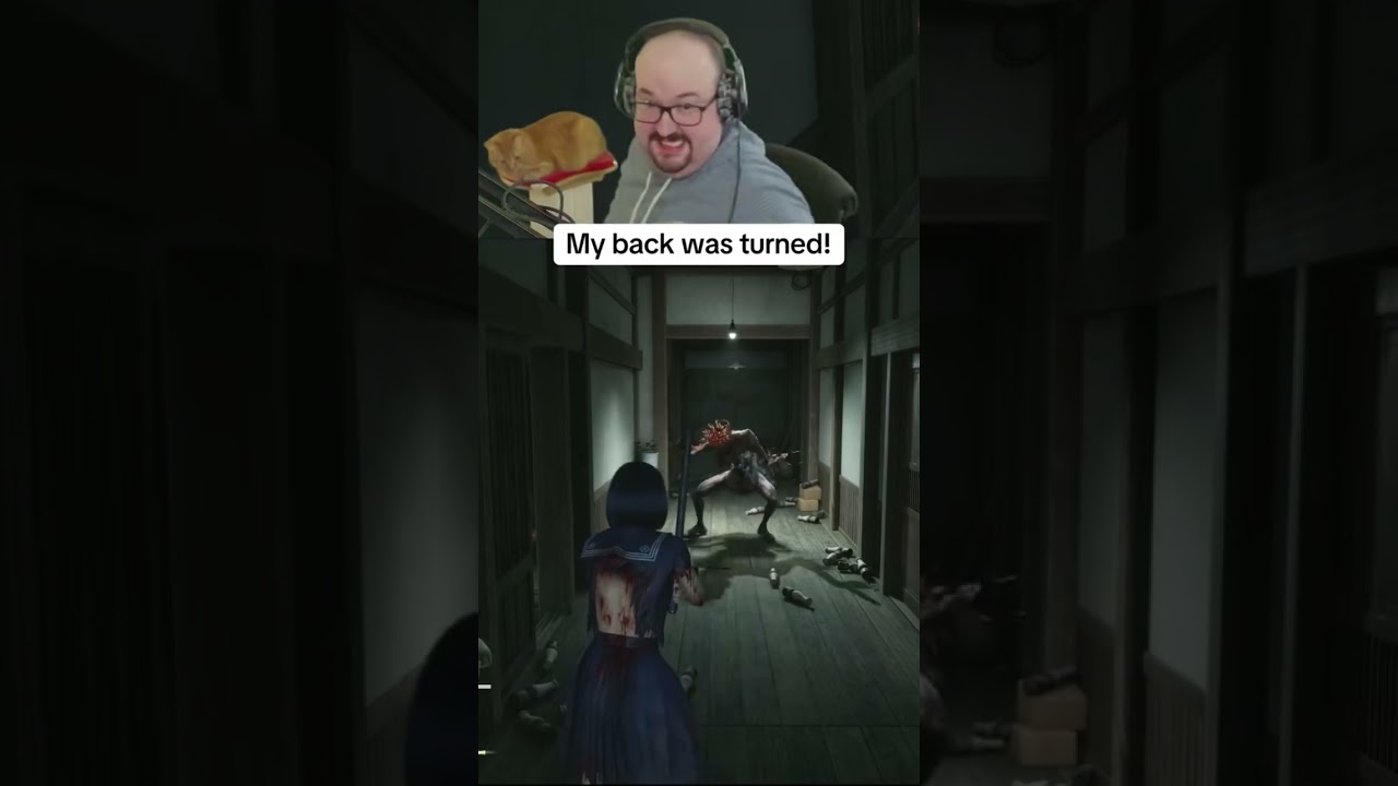 My back was turned! Silent Hill f #dansgaming #gaming #horror #silenthillf