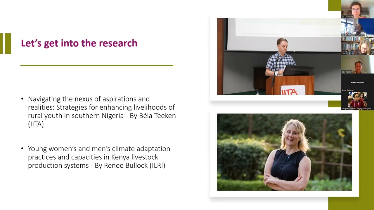 CGIAR GENDER Research Seminar &ndash; May 2024