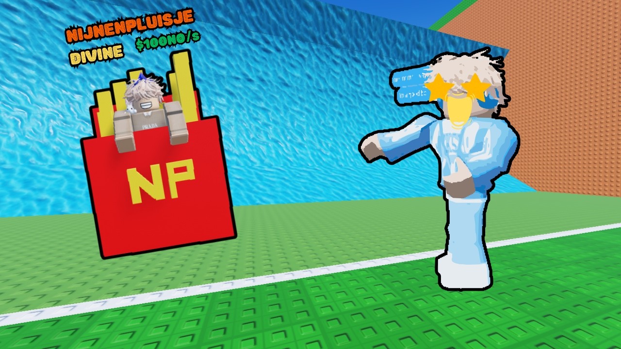 Mijn Eigen Brainrot in Escape Tsunami For Brainrots! (Roblox)