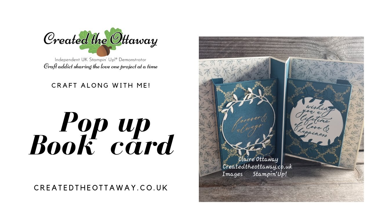 Pop up WOW  book card@Created the Ottaway
