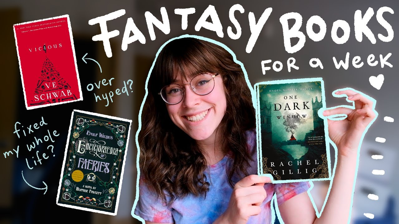 reading fantasy books for a week 🧚🪄