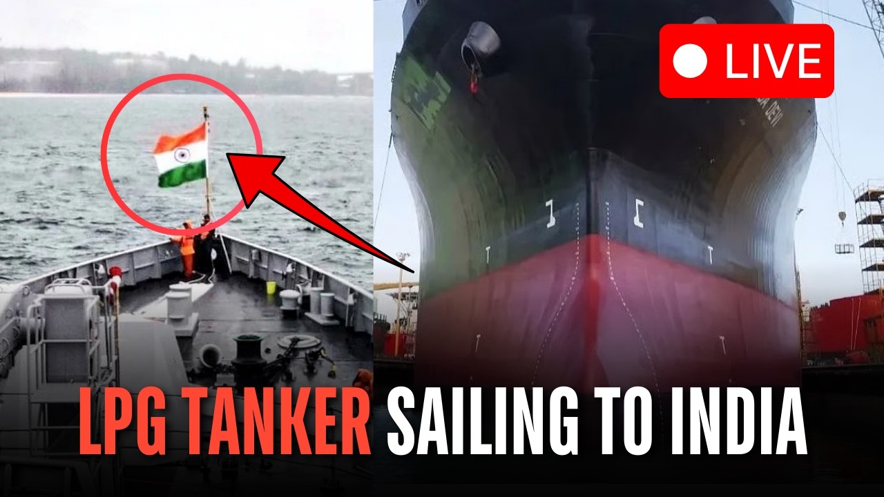 WATCH LIVE:  Two India Bound LPG Ships Cross Strait Of Hormuz Amid US- Iran War