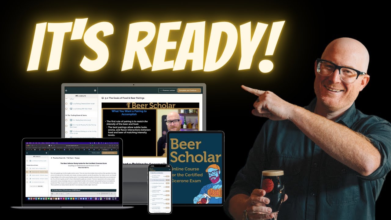 Introducing the new Online Course for the Certified Cicerone Exam! (Get a discount!)