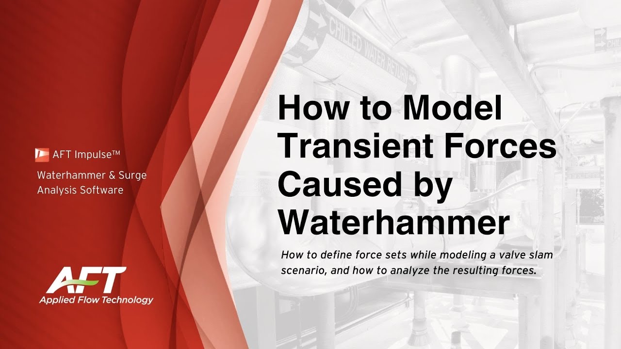 How to Model Transient Forces Caused by Waterhammer