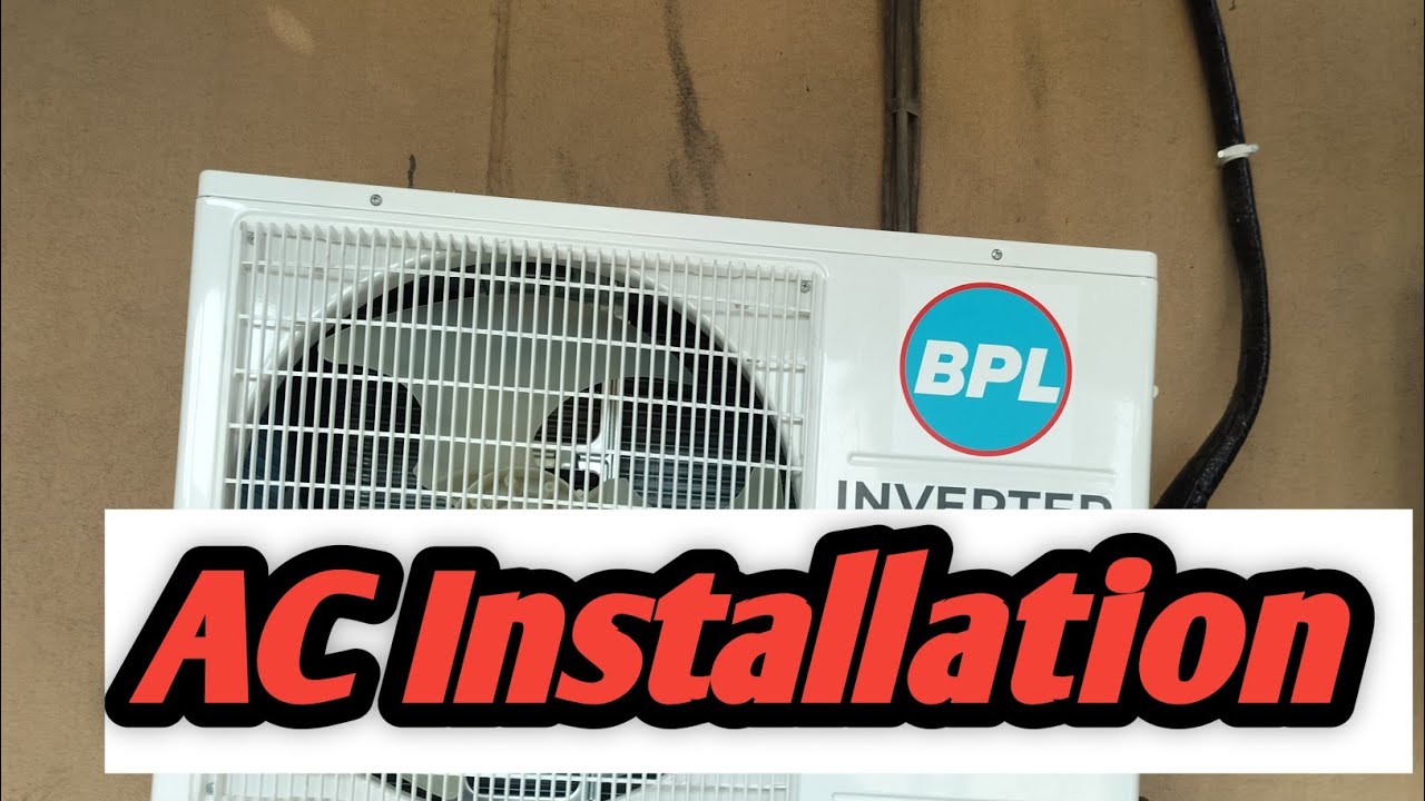 Vlog 1 AC Installation.