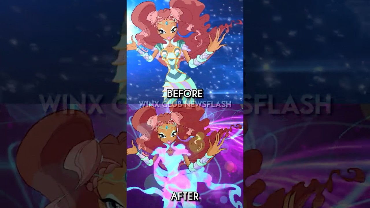 Season 6 BEFORE and AFTER! #WinxClub