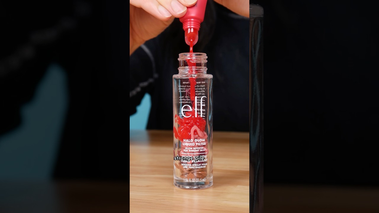 Mixing Every Elf Lip Gloss Together (into a giant lip gloss) 💋