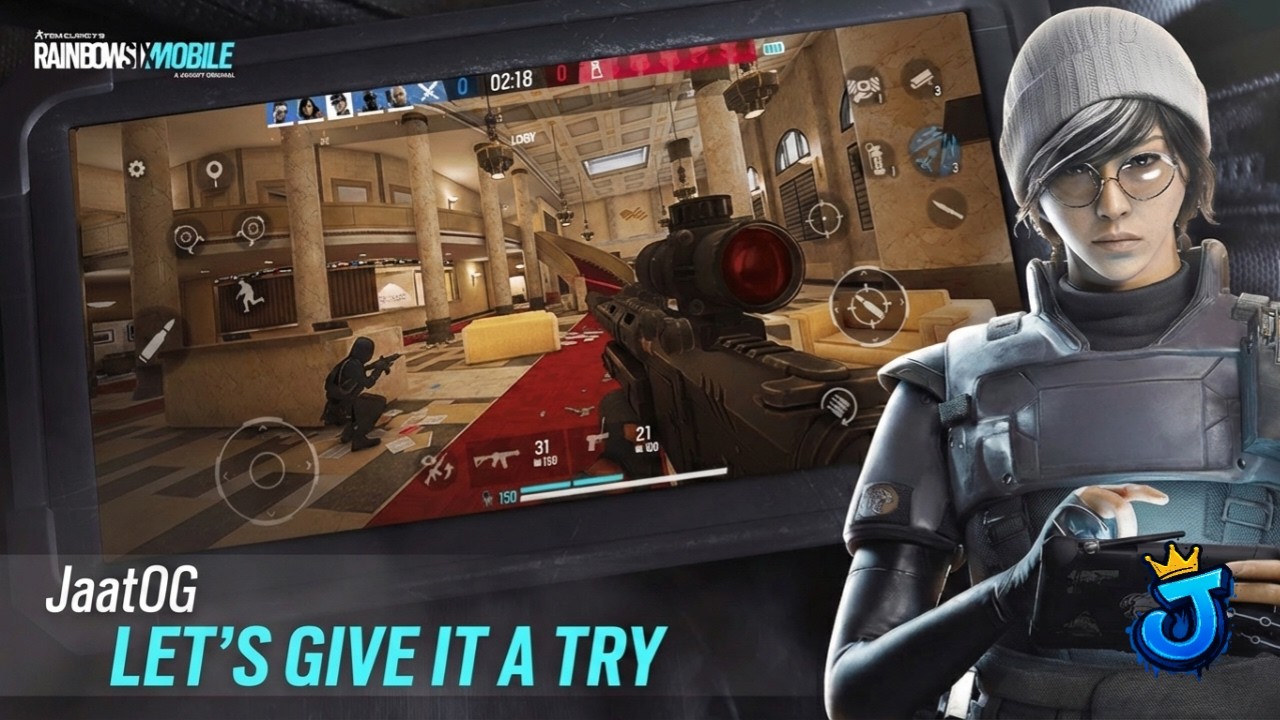 🔴 [LIVE] Rainbow Six Mobile INDIA Launch Gameplay 🔥 Let’s Try 🫠 JaatOG