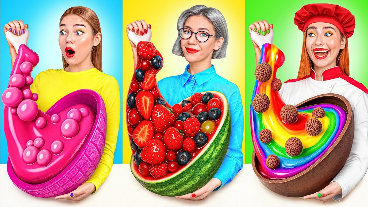 Кулинарный Челлендж: Я против Бабушки | Смешные Ситуации на Кухне от Candy DO