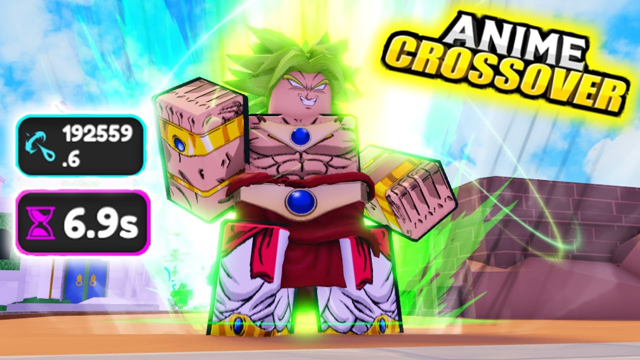Getting The OVERPOWERED BROLY In Anime Crossover Defense!