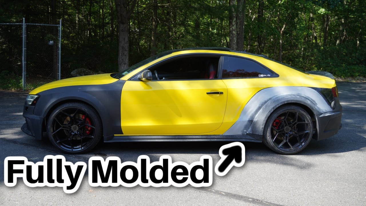 SR66 Widebody Audi S5 PT.4 **Fender Molding**