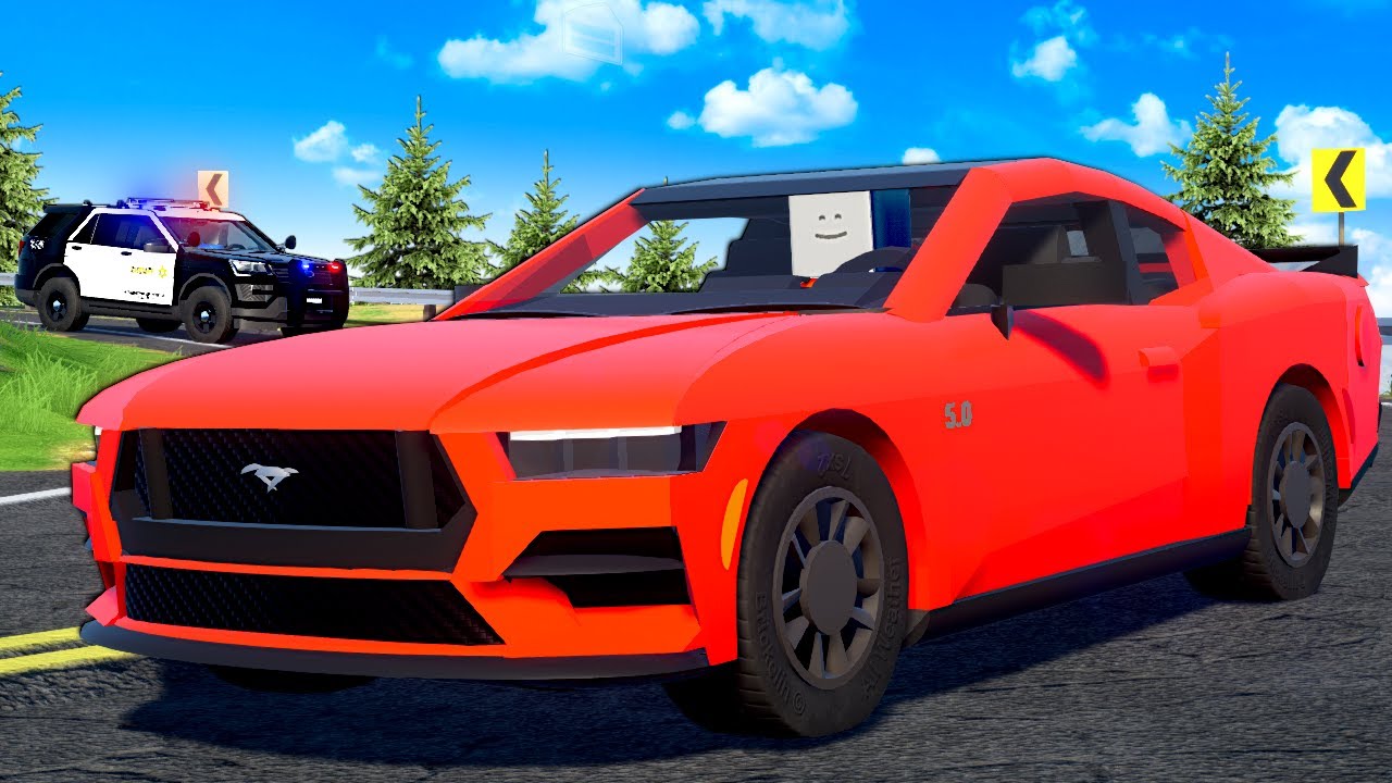 LEGO POLICE CHASE ON CURVY ROADS! (Brick Rigs)