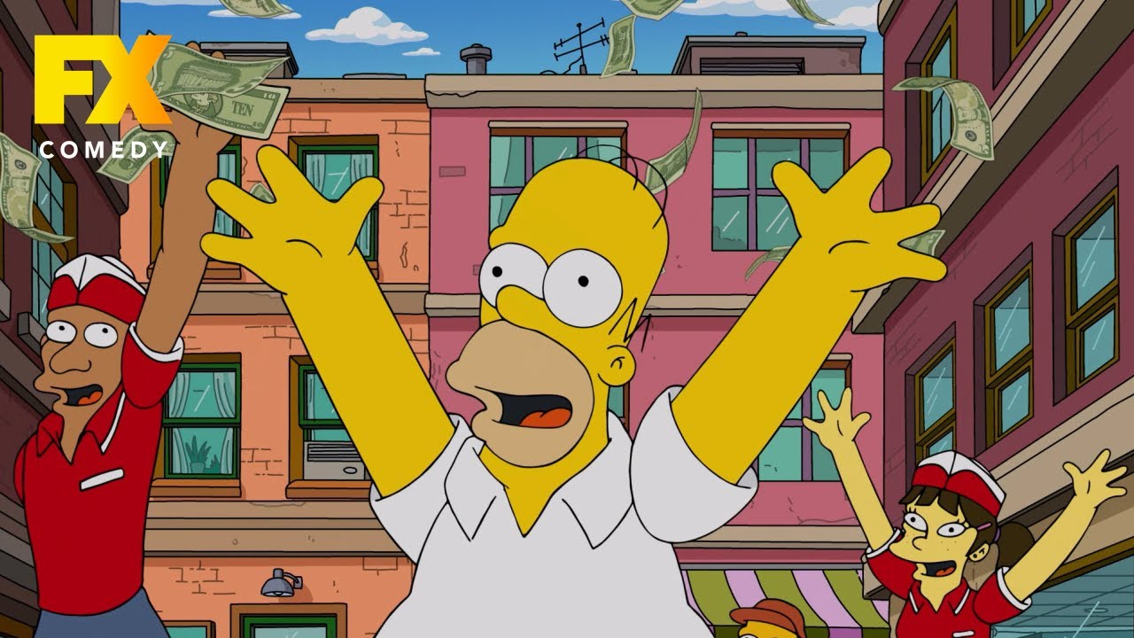 Homer uzależnił się od piw... NAPIWK&Oacute;W! | Simpsonowie