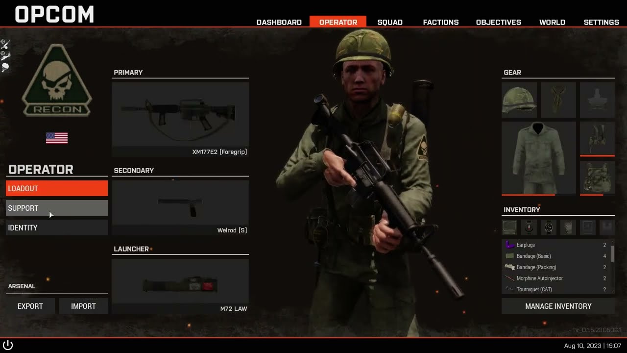 ARMA3 OPCOM Lang Ta Tuc Observation Post