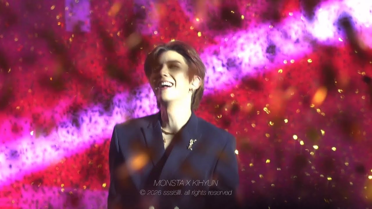 260201 MONSTA X WORLD TOUR [THE X : NEXUS] Howling 기현 Focus fancam _ 막콘
