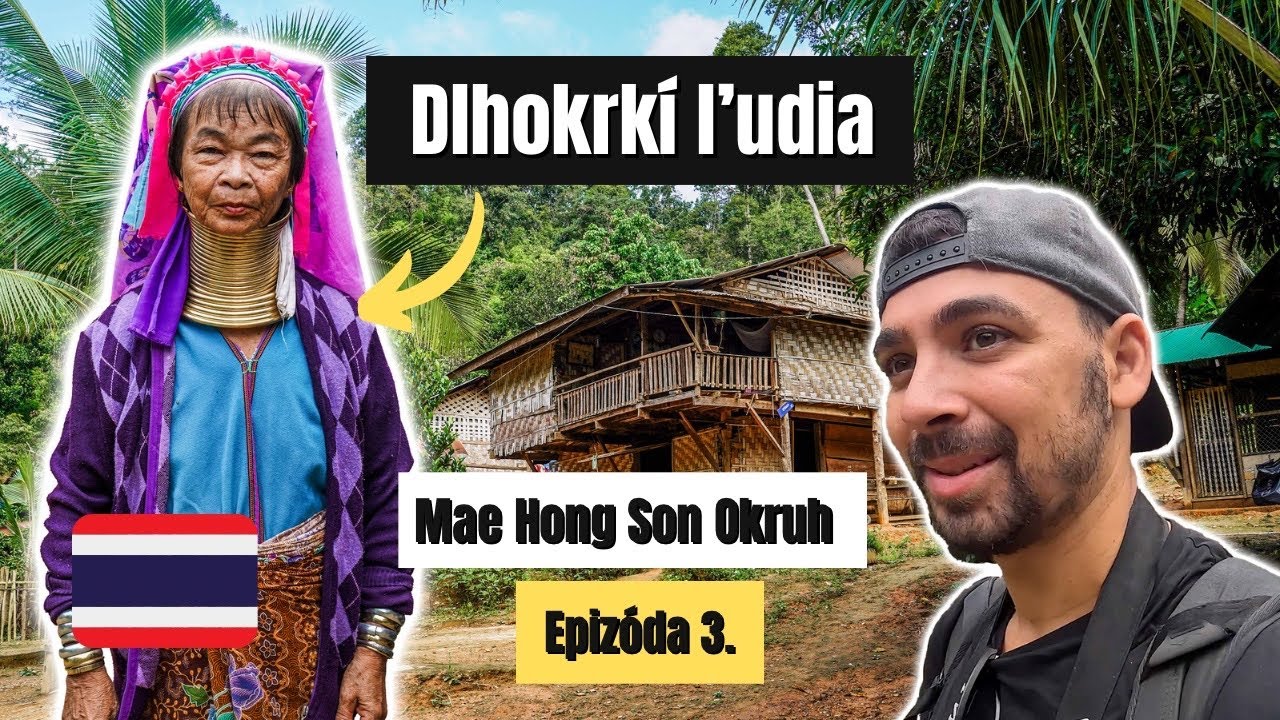 THAJSKO, AKÉ SI EŠTE NEVIDEL (Mae Hong Son okruh) Ep. 3/4🇹🇭