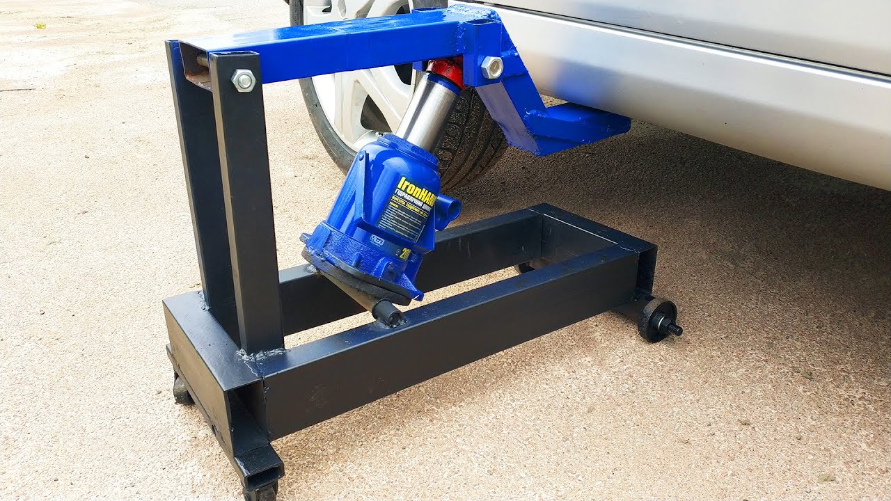 How to make a powerful hydraulic jack