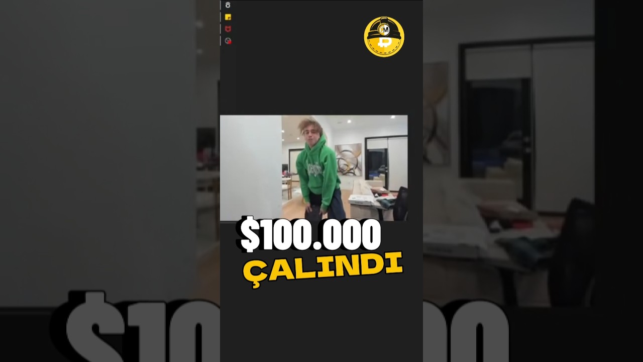 $100.000 Parasını canlı yayında &ccedil;aldırdı ‼️ #kripto #bitcoin #kriptopara