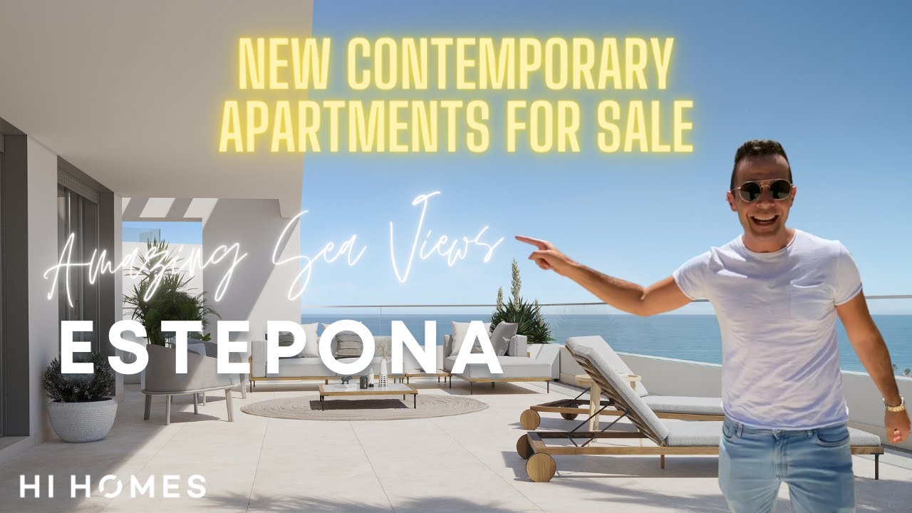 Property Tour | Contemporary Apartments with Sea Views for sale in Estepona