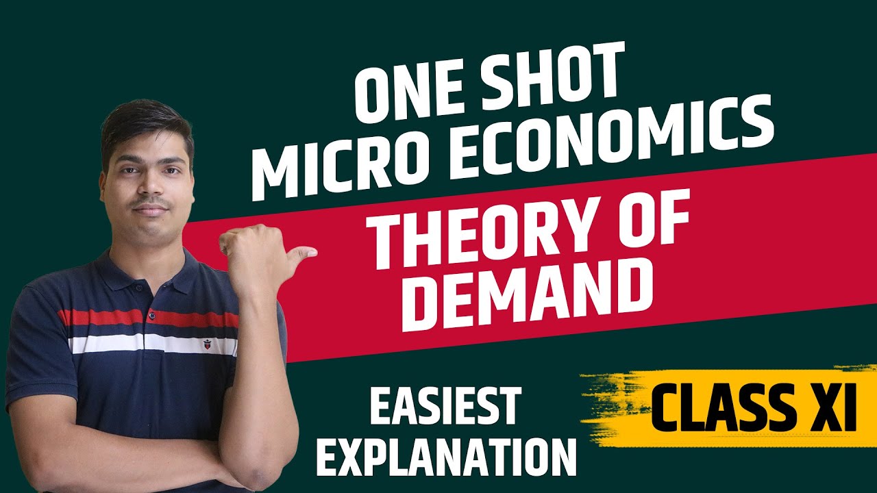 Theory of demand One shot | Micro economics | complete Revision & All Diagrams. Simplest explanation