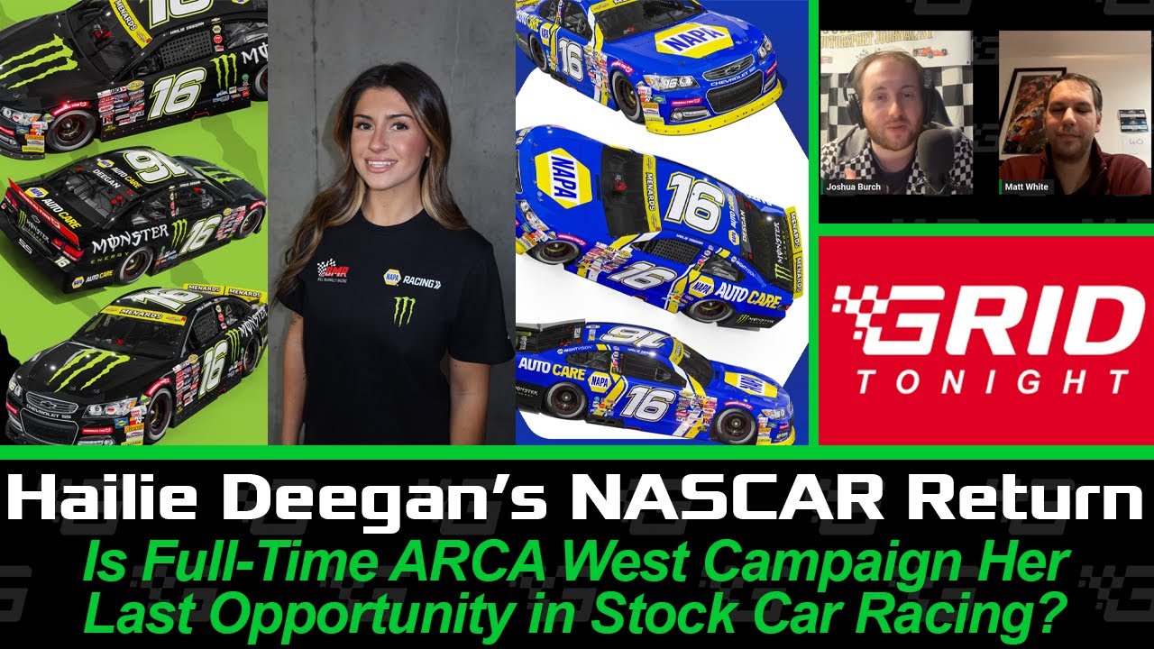 Hailie Deegan Returns to ARCA West Full-Time! Last Opportunity in NASCAR?